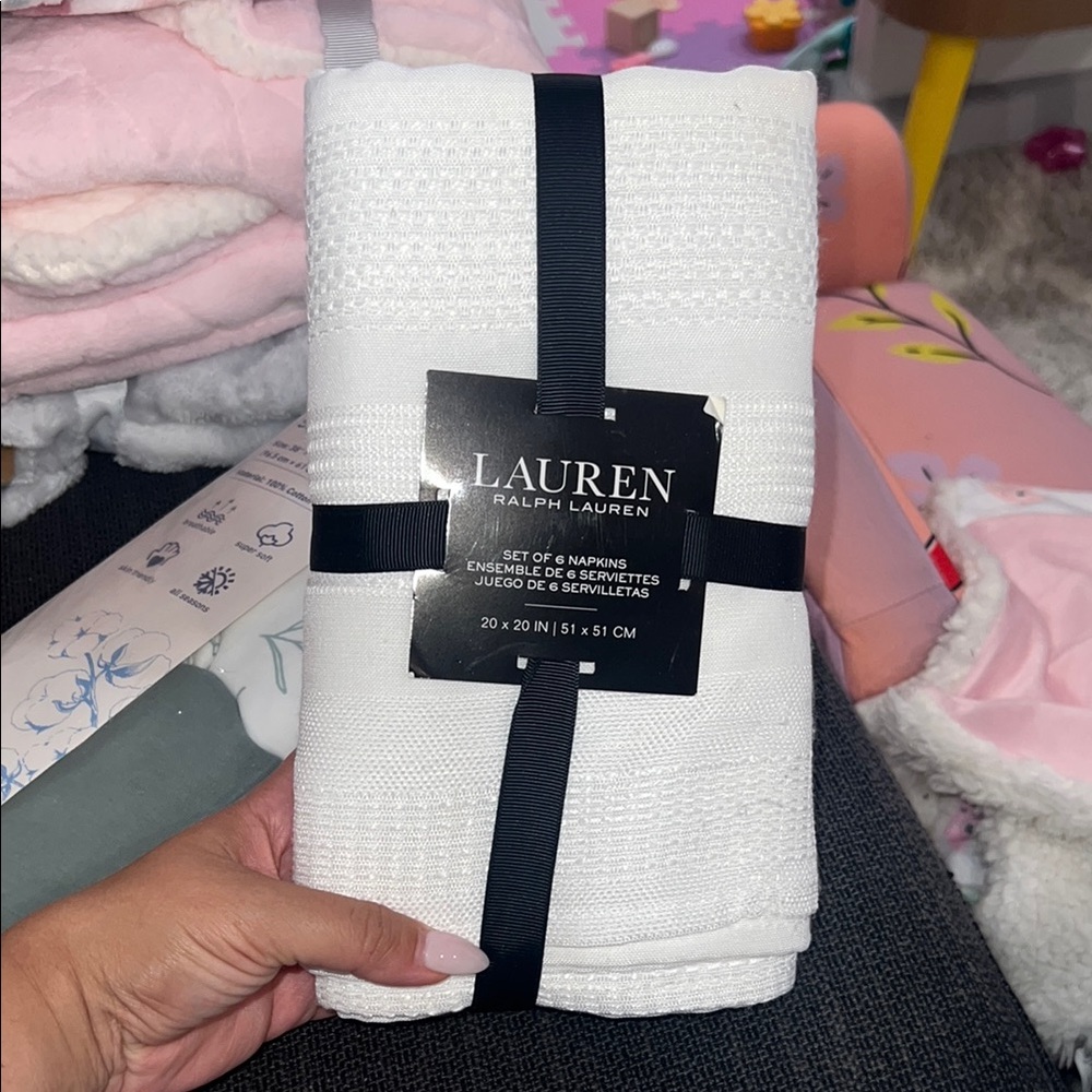 Ralph Lauren White Napkin Set